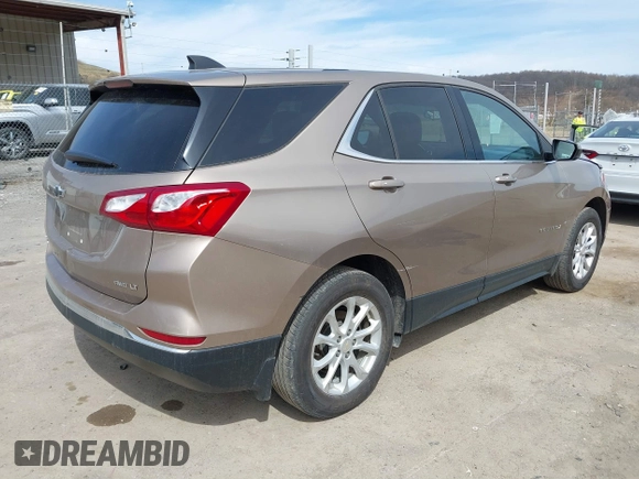 2018 Chevrolet Equinox LT with VIN 2GNAXSEV9J6337699, listed as a IAAI auction lot 41836428 with 101,487 mi miles. Bid and sale history available at carsss.com. Image 4.