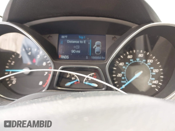 2014 Ford Escape SE with VIN 1FMCU9G93EUD42449, listed as a IAAI auction lot 42399275 with 166,868 mi miles and . Bid and sale history available at DreamBid. Image 7.