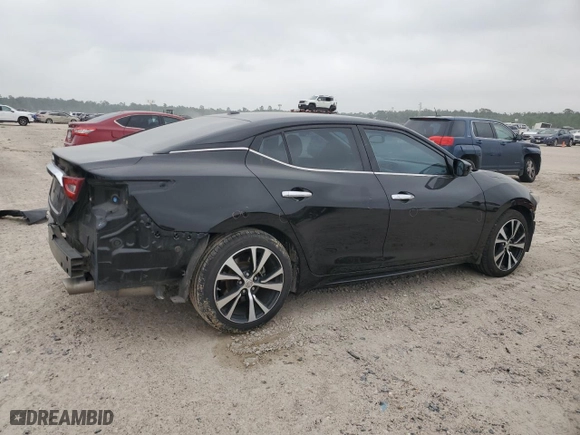 2018 Nissan Maxima S with VIN 1N4AA6APXJC393236, listed as a Copart auction lot 51243945 with 73,763 mi miles and Salvage Title. Bid and sale history available at carsss.com. Image 3.