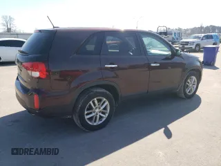 2015 Kia Sorento LX with VIN 5XYKT3A62FG647345, listed as a Copart auction lot 46068845 with 157,061 mi miles and Salvage Title. Bid and sale history available at DreamBid. Image 3.