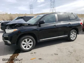 2012 Toyota Highlander with VIN 5TDBK3EH9CS124319, listed as a Copart auction lot 51845505 with 139,933 mi miles and Salvage Title. Bid and sale history available at carsss.com. Image 1.
