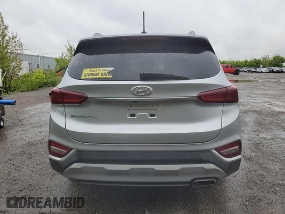 2020 Hyundai Santa Fe SE with VIN 5NMS23ADXLH282495, listed as a Copart auction lot 57628955 with 137,864 mi miles and Clean title. Bid and sale history available at DreamBid. Image 6.