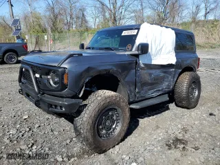 2022 Ford Bronco with VIN 1FMDE5AH5NLB19801, listed as a Copart auction lot 78381344 with 7,759 mi miles and Salvage Title. Bid and sale history available at carsss.com. Image 1.