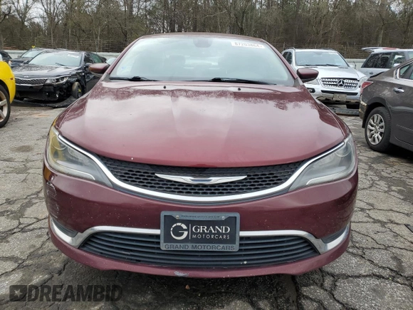 2016 Chrysler 200 Limited with VIN 1C3CCCAB6GN176011, listed as a Copart auction lot 87203864 with 177,823 mi miles and Salvage Title. Bid and sale history available at carsss.com. Image 5.