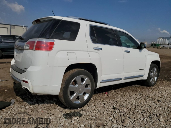 2013 GMC Terrain Denali z VIN 2GKFLZE39D6122396, wystawiony jako Copart lot #56058305 z przebiegiem 123 858 mil mil oraz Szkoda całkowita • Salvage title. Historia ofert i sprzedaży dostępna na DreamBid. Obrazek 3.