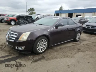 2010 Cadillac CTS Performance with VIN 1G6DL5EV1A0123756, listed as a Copart auction lot 80929064 with 179,859 mi miles and Salvage Title. Bid and sale history available at carsss.com. Image 1.