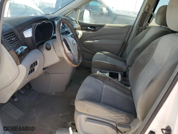 2012 Nissan Quest SL with VIN JN8AE2KP3C9047894, listed as a Copart auction lot 50547545 with NaN miles and Clean Title. Bid and sale history available at carsss.com. Image 7.
