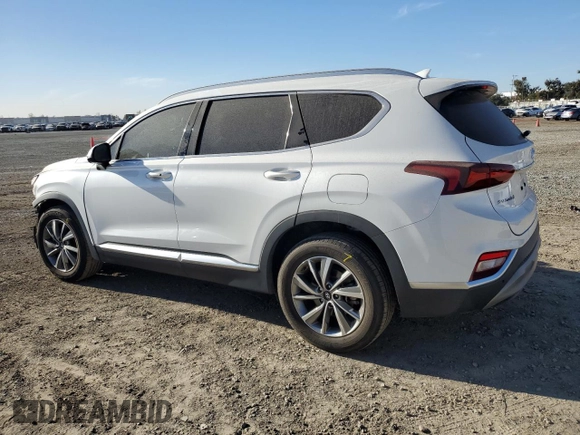 2019 Hyundai Santa Fe Ultimate with VIN 5NMS5CAD2KH133696, listed as a Copart auction lot 83610624 with 44,058 mi miles and Salvage Title. Bid and sale history available at carsss.com. Image 2.