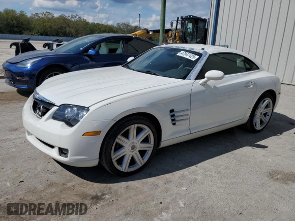 2004 Chrysler Crossfire with VIN 1C3AN69L04X024094, listed as a Copart auction lot 47047425 with 210,638 mi miles and Salvage title. Bid and sale history available at DreamBid. Image 1.