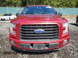 2017 Ford F-150 XL with VIN 1FTEW1EP4HKE01681, listed as a Copart auction lot 57532195 with 95,882 mi miles and Salvage title. Bid and sale history available at DreamBid. Image 5.