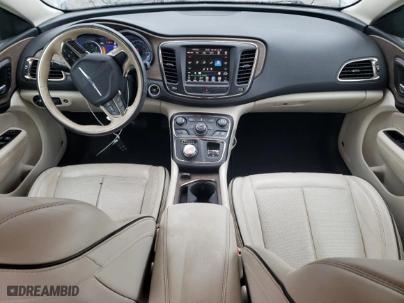 2015 Chrysler 200 C with VIN 1C3CCCCG0FN510234, listed as a Copart auction lot 44446825 with 48,276 mi miles and Salvage Title. Bid and sale history available at carsss.com. Image 8.