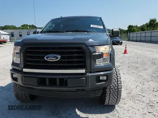 2017 Ford F-150 XL with VIN 1FTFW1EG4HKE01636, listed as a Copart auction lot 60348655 with 120,533 mi miles and Salvage title. Bid and sale history available at DreamBid. Image 13.