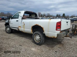 2005 Dodge 2500 ST with VIN 3D7KS26D15G832237, listed as a Copart auction lot 53692635 with Not Provided miles and Salvage Title. Bid and sale history available at carsss.com. Image 2.