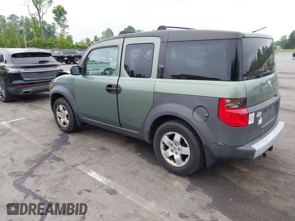 2003 Honda Element EX with VIN 5J6YH28563L044167, listed as a IAAI auction lot 42115847 with 206,937 mi miles and . Bid and sale history available at DreamBid. Image 3.