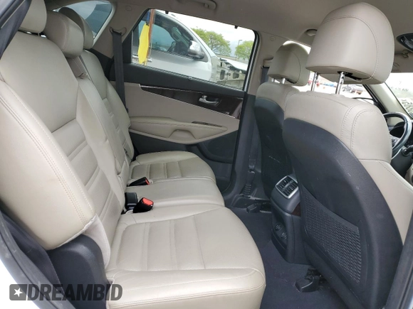 2017 Kia Sorento EX z VIN 5XYPH4A57HG301802, wystawiony jako Copart lot #55183885 z przebiegiem 128 064 mil mil oraz Szkoda całkowita • Salvage title. Historia ofert i sprzedaży dostępna na DreamBid. Obrazek 11.