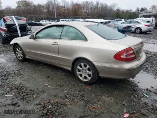 2003 Mercedes-Benz CLK-Class 3.2L with VIN WDBTJ65J83F059716, listed as a Copart auction lot 82122684 with 176,873 mi miles and Salvage Title. Bid and sale history available at carsss.com. Image 2.