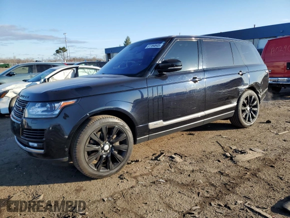 2016 Land Rover Range Rover Supercharged with VIN SALGS3EF3GA290111, listed as a Copart auction lot 51164645 with 135,909 mi miles and Clean title. Bid and sale history available at DreamBid. Image 1.