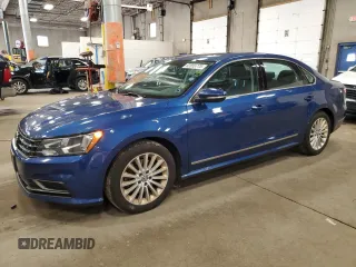 2017 Volkswagen Passat SE with VIN 1VWBT7A36HC011495, listed as a Copart auction lot 62855775 with 168,155 mi miles and Salvage title. Bid and sale history available at DreamBid. Image 1.