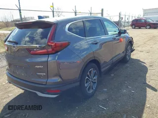 2022 Honda CR-V EX-L with VIN 5J6RT6H82NL027115, listed as a IAAI auction lot 41926125 with 16,527 mi miles and . Bid and sale history available at DreamBid. Image 4.