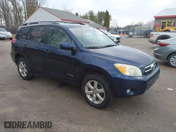 2007 Toyota RAV4 Limited with VIN JTMBD31V276022825, listed as a IAAI auction lot 41923374 with 228,772 mi miles. Bid and sale history available at carsss.com. Image 1.