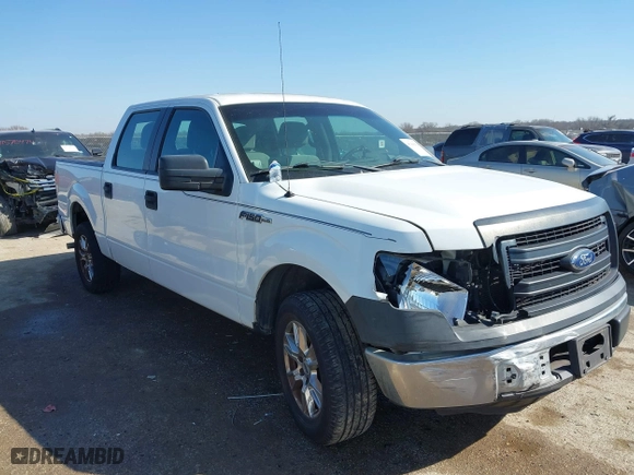 2013 Ford F-150 XL with VIN 1FTEW1CM6DKG34089, listed as a IAAI auction lot 41668428 with 173,709 mi miles. Bid and sale history available at carsss.com. Image 1.