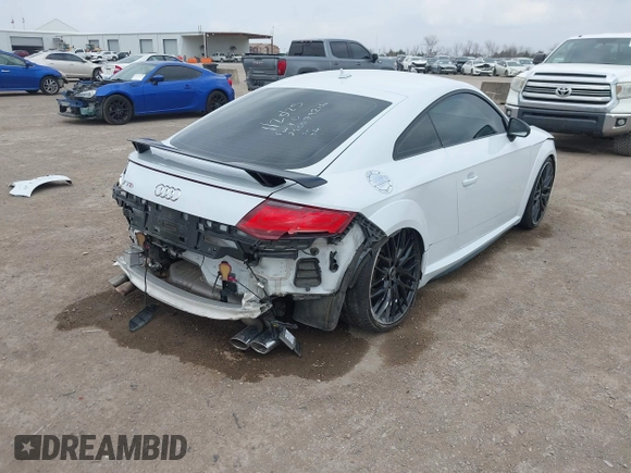 2020 Audi TTS with VIN TRUA1AFV4L1006379, listed as a IAAI auction lot 41539101 with 49,703 mi miles and . Bid and sale history available at DreamBid. Image 4.