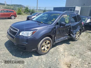 2018 Subaru Forester with VIN JF2SJEBC3JH424769, listed as a Copart auction lot 60532085 with 80,079 mi miles and Salvage title. Bid and sale history available at DreamBid. Image 1.