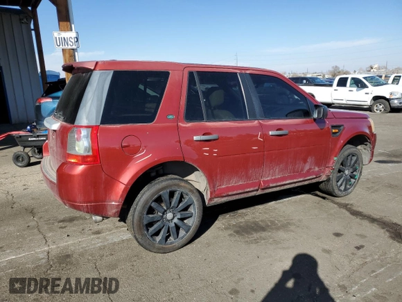 2008 Land Rover LR2 HSE with VIN SALFT24N58H061921, listed as a Copart auction lot 47489565 with 150,141 mi miles and Salvage Title. Bid and sale history available at DreamBid. Image 3.