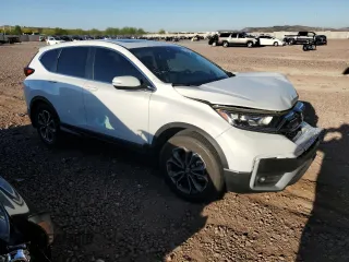 2022 Honda CR-V EX-L with VIN 2HKRW1H81NH404540, listed as a Copart auction lot 54071075 with 18,217 mi miles and Salvage Title. Bid and sale history available at carsss.com. Image 4.