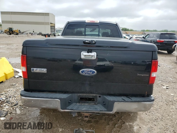 2004 Ford F-150 XLT with VIN 1FTPX14574NB96033, listed as a Copart auction lot 54714585 with 193,202 mi miles and Salvage title. Bid and sale history available at DreamBid. Image 6.
