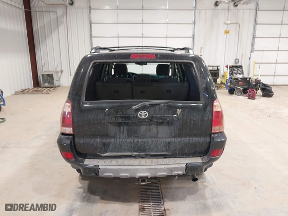 2005 Toyota 4Runner SR5 with VIN JTEBU14R258030830, listed as a IAAI auction lot 41550045 with 269,026 mi miles. Bid and sale history available at carsss.com. Image 16.