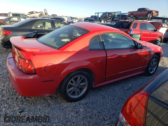 2003 Ford Mustang Standard with VIN 1FAFP40443F349458, listed as a Copart auction lot 82859674 with 0 mi miles and Salvage Title. Bid and sale history available at carsss.com. Image 3.