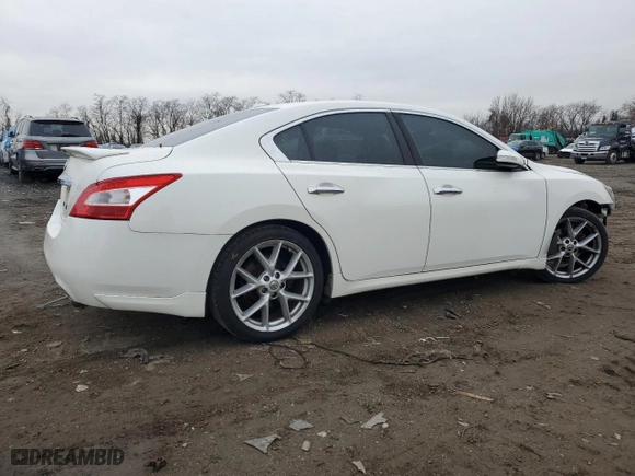 2010 Nissan Maxima 3.5 SV w/Sport Pkg with VIN 1N4AA5AP0AC845639, listed as a Copart auction lot 83994754 with 152,115 mi miles and Salvage Title. Bid and sale history available at carsss.com. Image 3.
