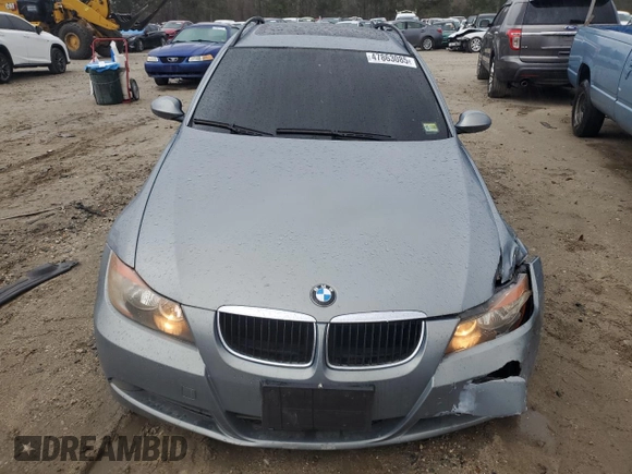 2007 BMW 3 Series 328i with VIN WBAVS13577FX15083, listed as a Copart auction lot 47863085 with 311,632 mi miles and Clean Title. Bid and sale history available at carsss.com. Image 5.