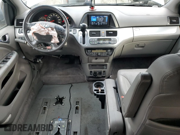 2010 Honda Odyssey Touring with VIN 5FNRL3H93AB043706, listed as a Copart auction lot 45926655 with 112,794 mi miles and Salvage Title. Bid and sale history available at carsss.com. Image 8.