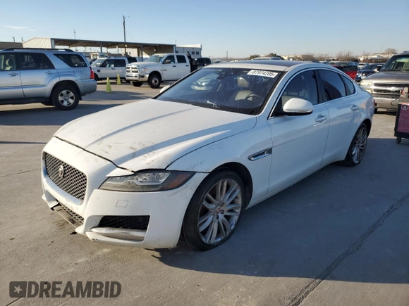 2016 Jaguar XF 35t Prestige with VIN SAJBE4BV5GCY17842, listed as a Copart auction lot 87974205 with 136,278 mi miles and Clean Title. Bid and sale history available at carsss.com. Image 1.