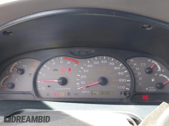 2002 Toyota Sequoia SR5 with VIN 5TDZT34A32S113234, listed as a IAAI auction lot 42086627 with 282,821 mi miles and . Bid and sale history available at carsss.com. Image 7.