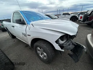 2019 Ram 1500 Classic Tradesman with VIN 3C6JR6DT8KG702235, listed as a Copart auction lot 47967175 with 0 mi miles and Salvage Title. Bid and sale history available at carsss.com. Image 4.