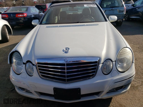 2007 Mercedes-Benz E 550 with VIN WDBUF90X17X216277, listed as a Copart auction lot 48221945 with 84,784 mi miles and Salvage Title. Bid and sale history available at carsss.com. Image 5.