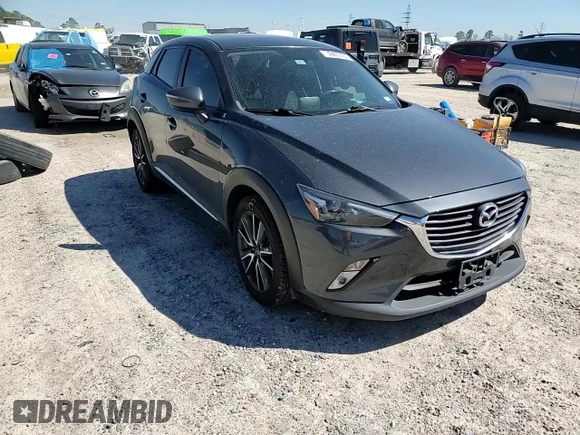 2016 Mazda CX-3 Grand Touring with VIN JM1DKBD7XG0109347, listed as a Copart auction lot 48655745 with 103,674 mi miles and Salvage Title. Bid and sale history available at carsss.com. Image 12.