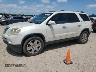 2010 GMC Acadia SLT2 z VIN 1GKLRNEDXAJ149270, wystawiony jako Copart lot #55892655 z przebiegiem 189 927 mil mil oraz Czysty tytuł • Clean title. Historia ofert i sprzedaży dostępna na DreamBid. Obrazek 1.