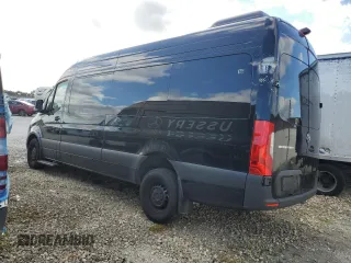 2024 Mercedes-Benz Sprinter Passenger with VIN W1Z4NGHY2RT189162, listed as a Copart auction lot 87842825 with 4,126 mi miles and Salvage Title. Bid and sale history available at carsss.com. Image 2.