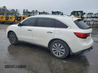 2014 Acura MDX Technology z VIN 5FRYD3H61EB001148, wystawiony jako Copart lot #84291784 z przebiegiem 208 781 mil mil oraz Szkoda całkowita • Salvage title. Historia ofert i sprzedaży dostępna na DreamBid. Obrazek 2.