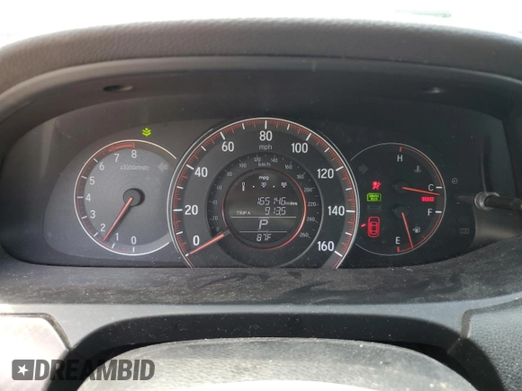 2016 Honda Accord Sport z VIN 1HGCR2F53GA184969, wystawiony jako Copart lot #64504045 z przebiegiem 165 146 mil mil oraz Szkoda całkowita • Salvage title. Historia ofert i sprzedaży dostępna na DreamBid. Obrazek 9.