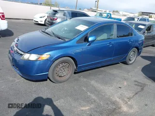 2008 Honda Civic LX with VIN 1HGFA165X8L099017, listed as a IAAI auction lot 41950437 with 215,555 mi miles and . Bid and sale history available at DreamBid. Image 6.