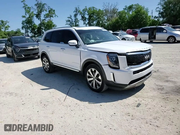 2022 Kia Telluride S with VIN 5XYP6DHC3NG241541, listed as a Copart auction lot 52464045 with 95,210 mi miles and Salvage title. Bid and sale history available at DreamBid. Image 11.