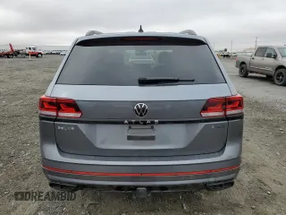 2023 Volkswagen Atlas SEL R-Line Black with VIN 1V2SR2CA0PC552989, listed as a Copart auction lot 78091744 with 37,644 mi miles and Salvage title. Bid and sale history available at DreamBid. Image 6.