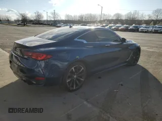 2017 Infiniti Q60 Premium with VIN JN1EV7EL8HM552436, listed as a Copart auction lot 49728925 with 48,104 mi miles and Salvage title. Bid and sale history available at DreamBid. Image 3.