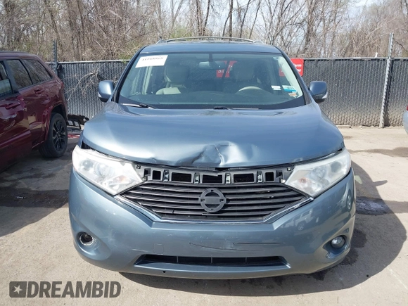2012 Nissan Quest SL with VIN JN8AE2KP2C9031282, listed as a IAAI auction lot 41868868 with 179,819 mi miles. Bid and sale history available at carsss.com. Image 12.