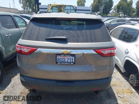 2019 Chevrolet Traverse LT Cloth with VIN 1GNERGKW8KJ121661, listed as a IAAI auction lot 42397659 with 102,785 mi miles and . Bid and sale history available at DreamBid. Image 17.
